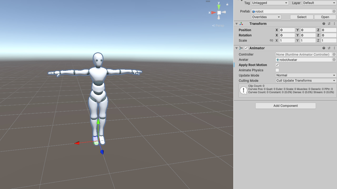 Model and keypoints sharing coordinates