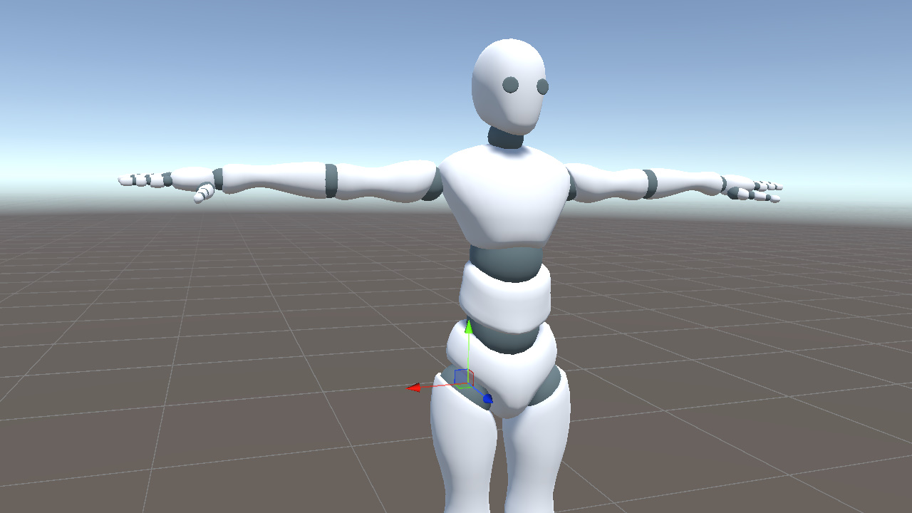 Right upper leg along local Y axis negative